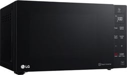 LG mikroaaltouuni MH6535GIS 25 L, grilli, kosketusohjaus, 1700 W, musta, vapaasti seisova, sulatustoiminto