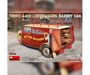 Miniart 38066 - 1:35 Tempo A400 Fourgon De Livraison Avec Pâtisseries - Neuf