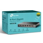 TP-LINK (TL-SG108E) 8-Port Gigabit Easy Smart Switch Steel Case