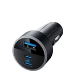 ANKER Auton Laturi 67W USB-A Type C iPhone, Android, Musta