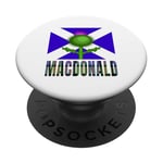 Clan McDonald Tartan Nom de famille écossais Scotland Pride PopSockets PopGrip Adhésif