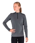 Fusion C3 Zip Neck Women Grå XL - Fri frakt