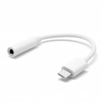 USB-C til Jack 3.5 mm-adapter PcCom Essential Hvid 10 cm