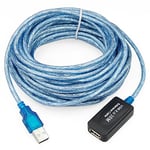 TRIXES USB Repeater Extension Extender Cable Lead 10m/32FT USB2.0 480mbps NEW