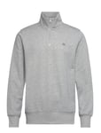 Reg Shield Half Zip Sweat Tops Sweat-shirts & Hoodies Sweat-shirts Grey GANT