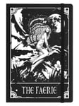 Deadly Tarot Notebook The Faerie A5 Hard Cover Black 14x21cm