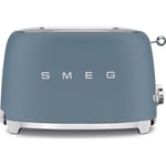 Smeg TSF01SBMUK 2 Slice Toaster - Storm Blue