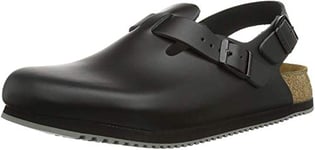 Birkenstock Unisex Clog, Black, 9.5 UK