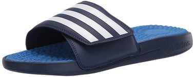 Adidas Adilette Sandales de douche pour homme, Bleu (Bleu foncé/blanc/bleu véritable.), 43 EU