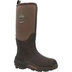 Muck Boots Unisex Wetland Pull On Waterproof Wellington Boot, Brown, 5