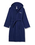 arena Zeppelin Light Junior Boys' and Girls' Cotton Bathrobe, Cotton Bathrobe with Hood and Pockets, Unisex Terrycloth Bathrobe, Comfortable and Lightweight