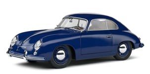 SOLIDO, PORSCHE 356 1953 Bleu, échelle 1/18, SOL1802808