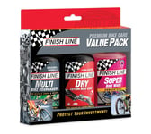 Finish Line Value Pack Premium Sykkel Vedlikeholdelses Pakke