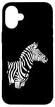 iPhone 16 Plus Cute zebra head in the Sahara Children Men Women Zebra Case