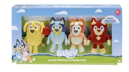 Bluey Plush Friends Set Value Box Bluey Bingo Lucky Rusty Toy New With Tag