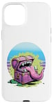 iPhone 15 Plus Monster chest sharp teeth long tongue horror fantasy monster Case