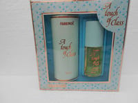 Vintage Faberge Gift Set ~ A Touch of Class ~ Cologne 25ml ~ Talc 100g ~ Unused