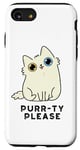 iPhone SE (2020) / 7 / 8 Purr-ty Please Funny Cat Pun Case