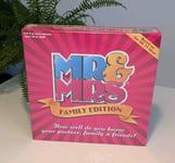 Mr & Mrs Board Game - Family Edition. New & Sealed!