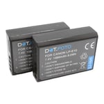 2x LP-E10 Battery for Canon EOS 1100D 1200D 1300D 2000D 4000D *NEW*