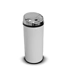 Jean-Patrique 45L Hands-free Automatic Sensor Kitchen Bin (White), Large Stainless Steel Rubbish Bin/Waste Bin