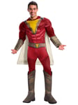 Shazam Deluxe Muscle Chest Captain Marvel DC Superhero Adult Mens Costume