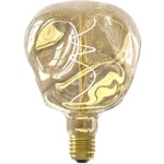 Ampoule LED E27 - CALEX - G125 NEO ORGANIC - Filament flexible - 4 W - 75 lm - 1800 K - Intensité variable - Champagne