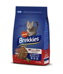 Brekkies Nourriture pour Chats avec bœuf, légumes et céréales 3,5 kg 3 500 g