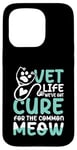 Coque pour iPhone 15 Pro Vet Life pour vétérinaire chirurgien vétérinaire