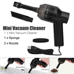 Portable Computer Vacuum USB Keyboard Cleaner PC Laptop Brush Dust Cleaning Kit