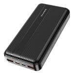 Ulkoinen Akku Power Bank Borofone BJ9A Type-C PD+Quick Charge 3.0 (3A) 20000 mAh musta