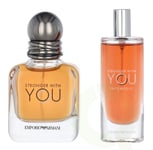 Armani Stronger With You Giftset 45 ml Edt Spray 30ml/Edp Spray 15ml