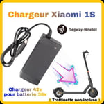 Chargeur Xiaomi 1S - 42v2A POUR batterie 36V Trottinette électrique - Xiaomi M365 PRO Essential - Ninebot es1 es2 max G30 Aovo