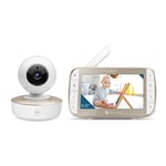 Motorola Nursery Baby Monitor with Camera - Nanny Cam VM50G - Baby Camera with Color Display, Two-Way Communication, and Infrared Night Vision - 300M Range - Zoom, Tilt, and Pan