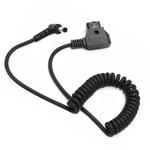 D‑TAP Plug To DC5.5x2.5mm Spring Cable DC Plug Monitor Power Cable 50‑100cm/ Hot