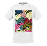 T-Shirt Enfant Uzumaki Naruto Sasuke Uchiha Serpents Contre Crapaud Manga Anime Ninja