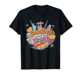 Snacking Around The World Foodie Adventure T-Shirt