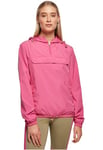 Urban Classics Femme Ladies Basic Pull Over Jacket Veste, Rose, L EU