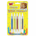 5 PUSH UP FACE PAINT BODY WAX PENCILS PAINT PARTY DRESS UP KIDS CRAYON HALLOWEEN