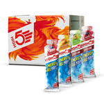 HIGH5 Energy Gel Aqua - Quick Release Sports Gels to Power Muscles for Top Performance - Natural Fruit Juice & No Caffeine - On The Go Energy Boost for Running, Cycling and Endurance (Mixed, 15 x 66g)