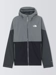 The North Face Lighting Zip Windbreaker Jacket, Black Pearl