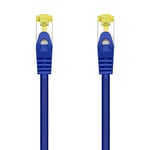 AISENS Câble réseau RJ45 LSZH Cat.7 600 MHz S/FTP PIMF AWG26, bleu, 2 m