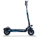 Autocollant pour Scooter électrique | Stylishscooters® | Sport Blue | Autocollants personnalisés | Compatible avec Smartgyro, Speedway, RockWay | Trottinette Non Incluse