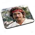 Tapis de Souris Bob Dylan Bandana Rouge Chanteur 80's Folk Rock