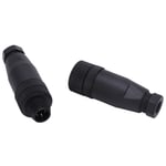 *‧ For NMEA 2000 Male Female Terminator M12 5 Core A Shape Connector 9A Heat