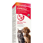 Beaphar - FIPROtec® Spray Pump - Kills Fleas, Ticks & Biting Lice - Suitable for Kittens & Puppies from 2 days old (up to 10kg) - Vet Strength Treatment - 100ml