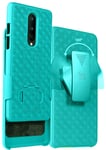 Kickstand Case Slim Hard Shell Cover and Belt Clip Holster for OnePlus 8 Phone