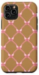 Coque pour iPhone 11 Pro étui pro max couleur désert mignon rose floral avec papillon