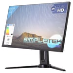Monitor 27” 2K 144HZ 1MS Qhd 2560X1440 Écran Affichage Cadre LCD Gaming PC