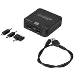 Thumbsup Xtra Double Chargeur pour Smartphone/iPad/GSM Noir